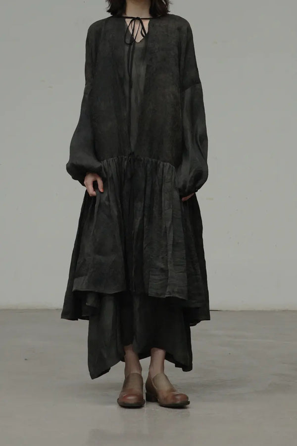 MUTEDANCE MD20SS-BLO35 Seide Innenrock Cardigan